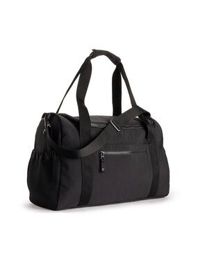 Black Women's Travel Duffle Bag - Lightweight Weekender